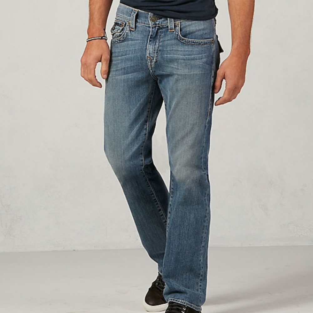 True Religion Men's Ricky Relaxed Fit Jeans